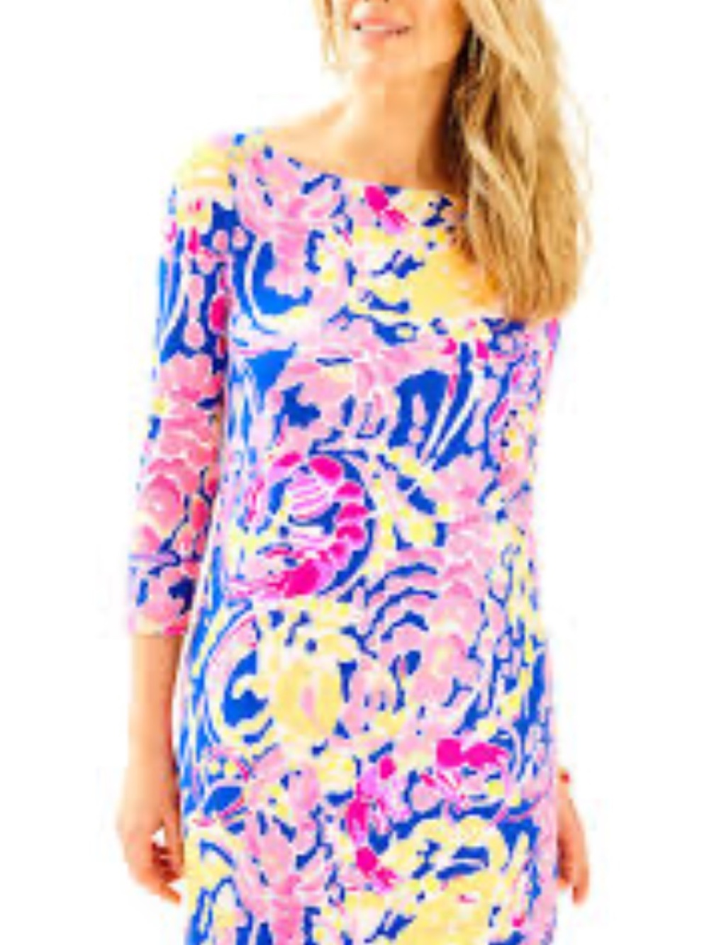 Lilly Pulitzer Sophie UPF 50+ dress in Catch and Release - Size XS